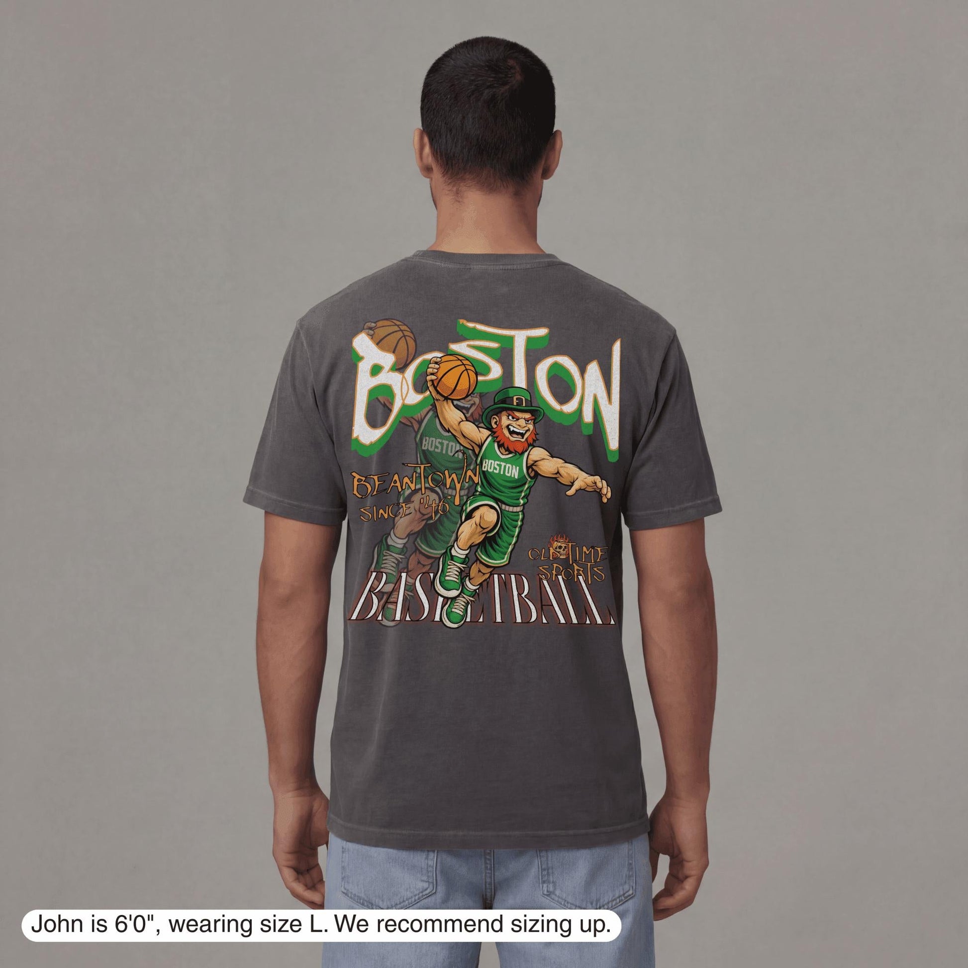 Boston Dunkman T-Shirt - Old Time Sports