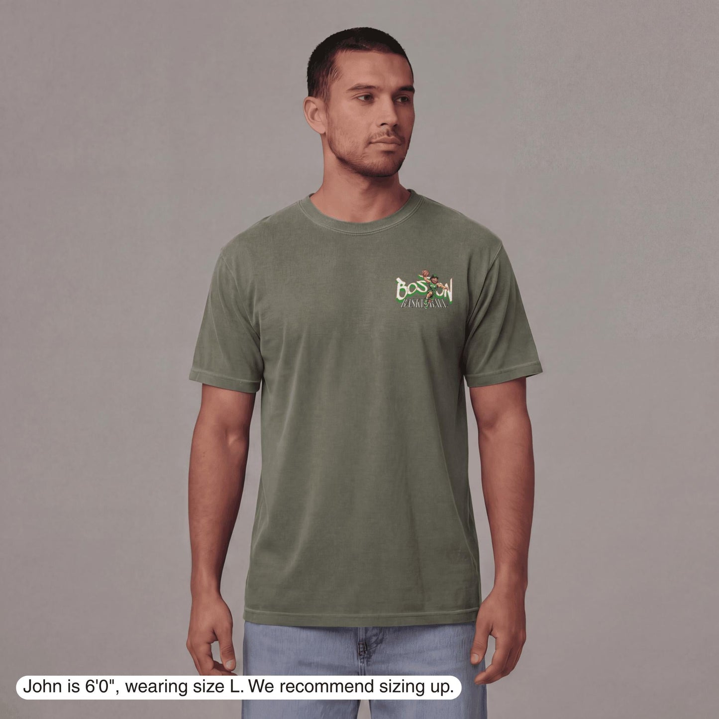 Boston Dunkman T-Shirt - Old Time Sports