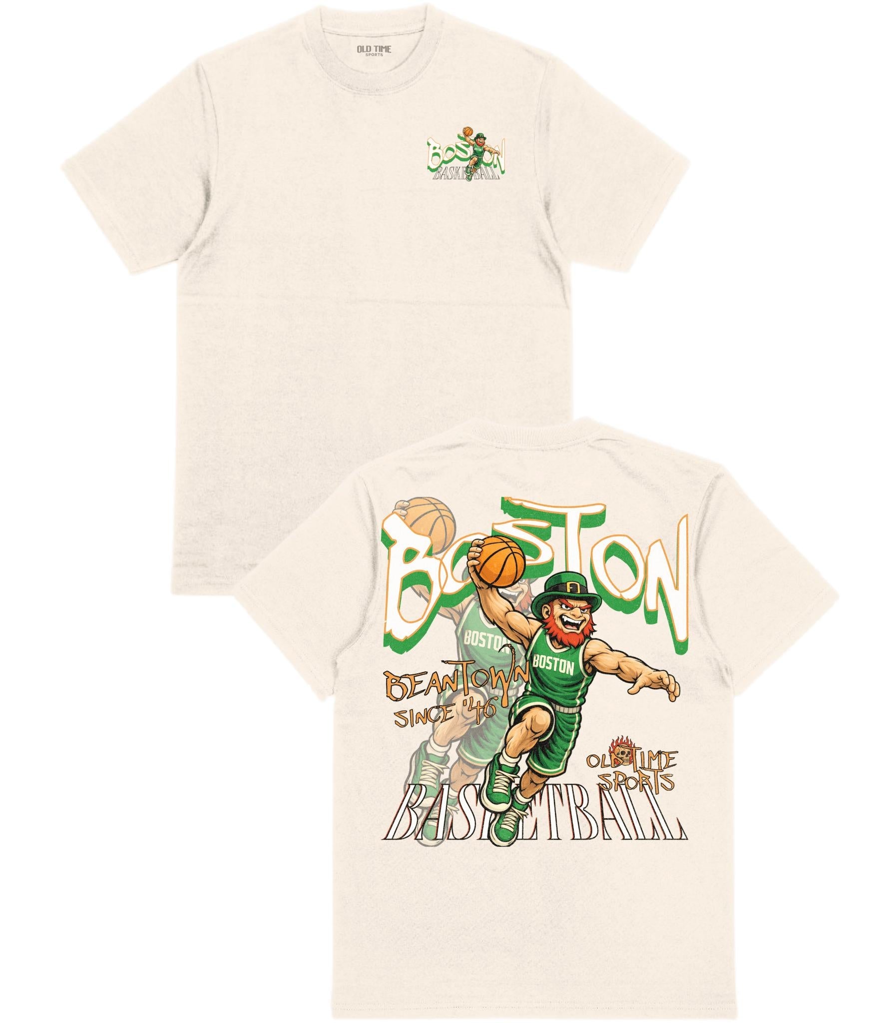 Boston Dunkman T-Shirt - Old Time Sports