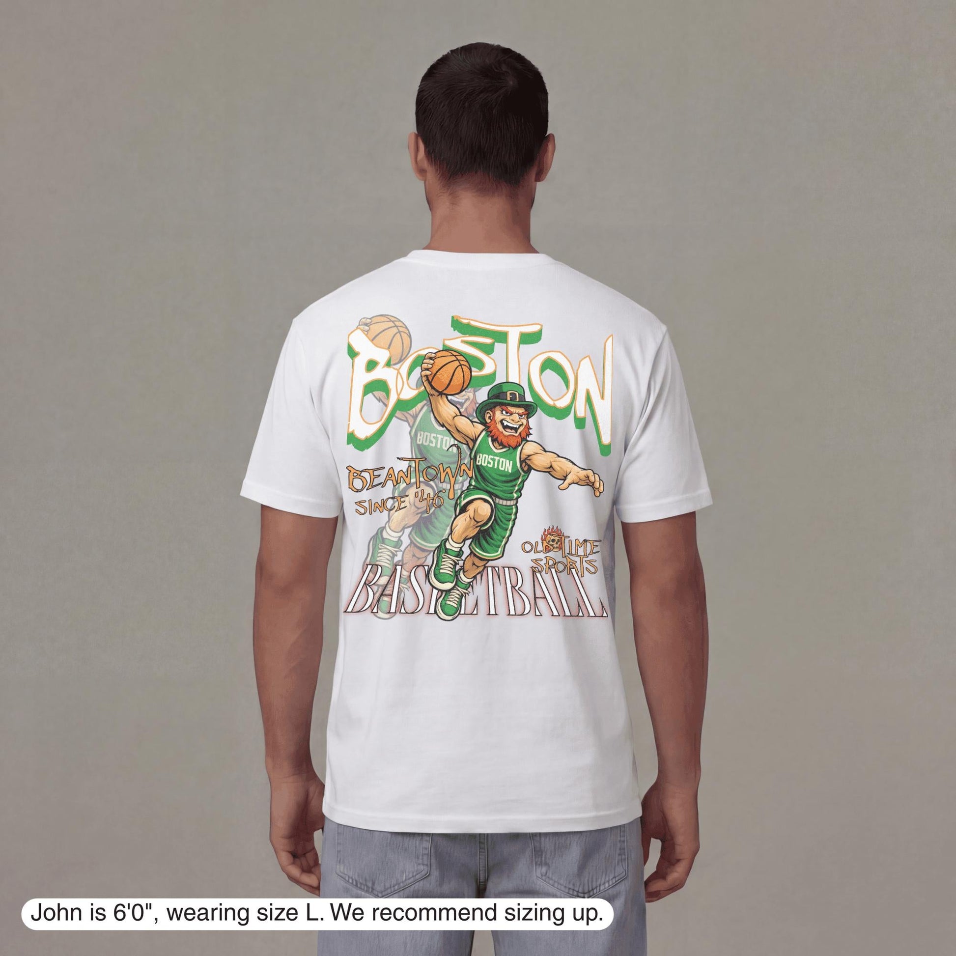 Boston Dunkman T-Shirt - Old Time Sports