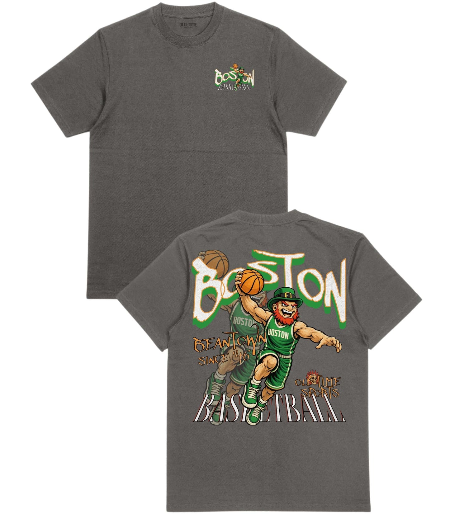 Boston Dunkman T-Shirt - Old Time Sports