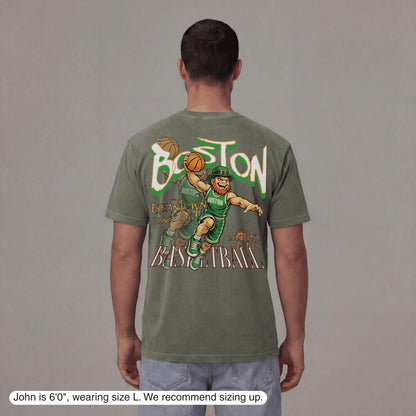 Boston Dunkman T-Shirt - Old Time Sports
