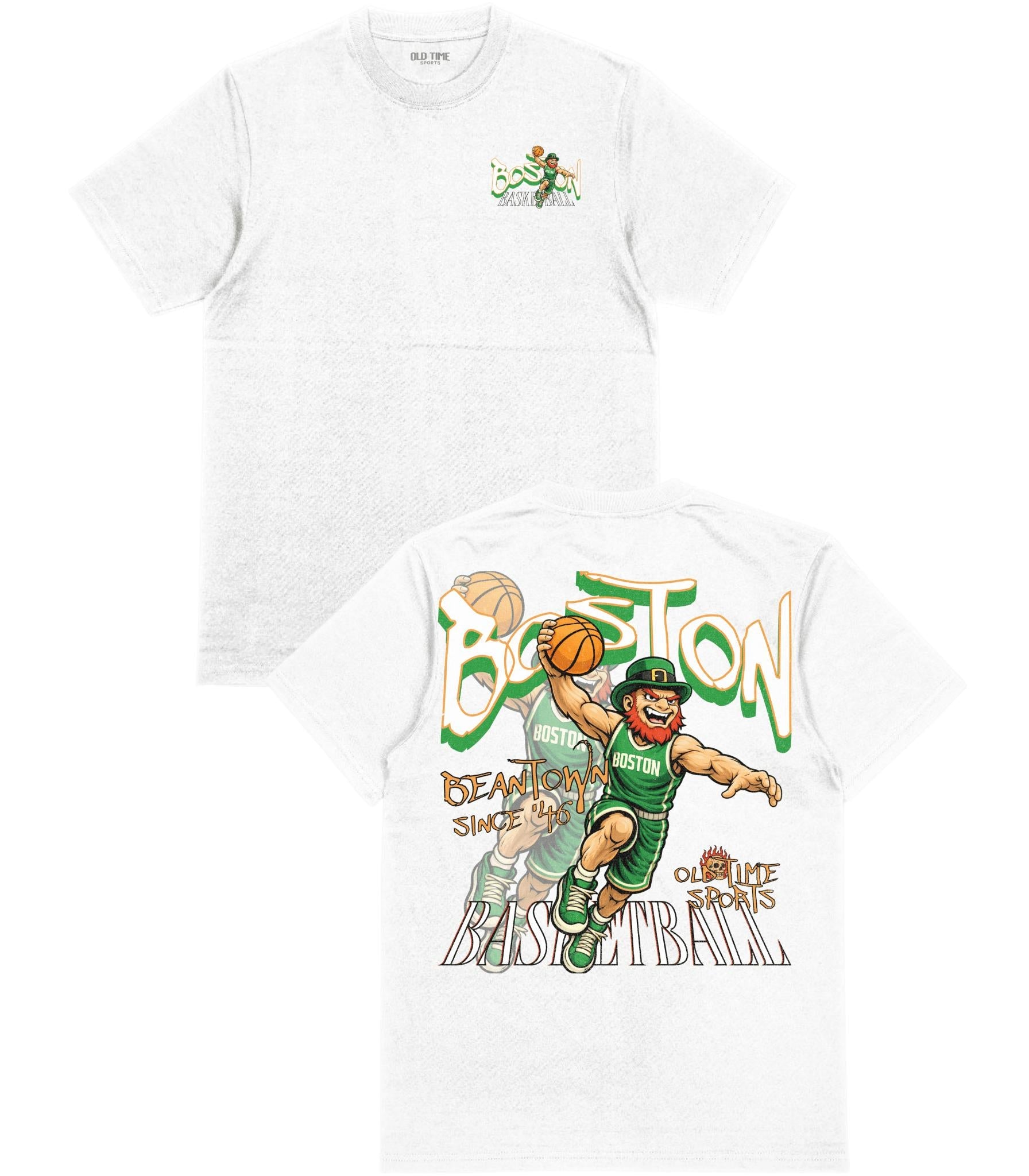 Boston Dunkman T-Shirt - Old Time Sports