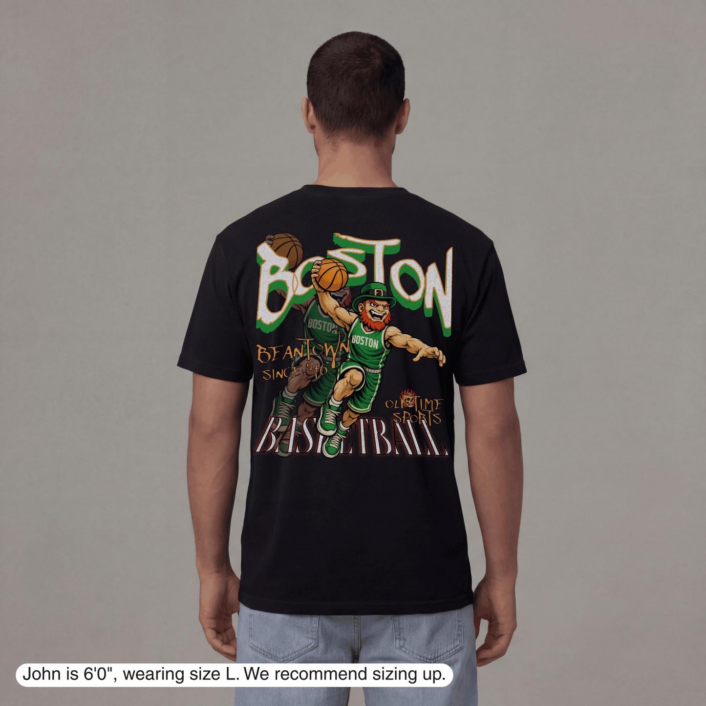 Boston Dunkman T-Shirt - Old Time Sports