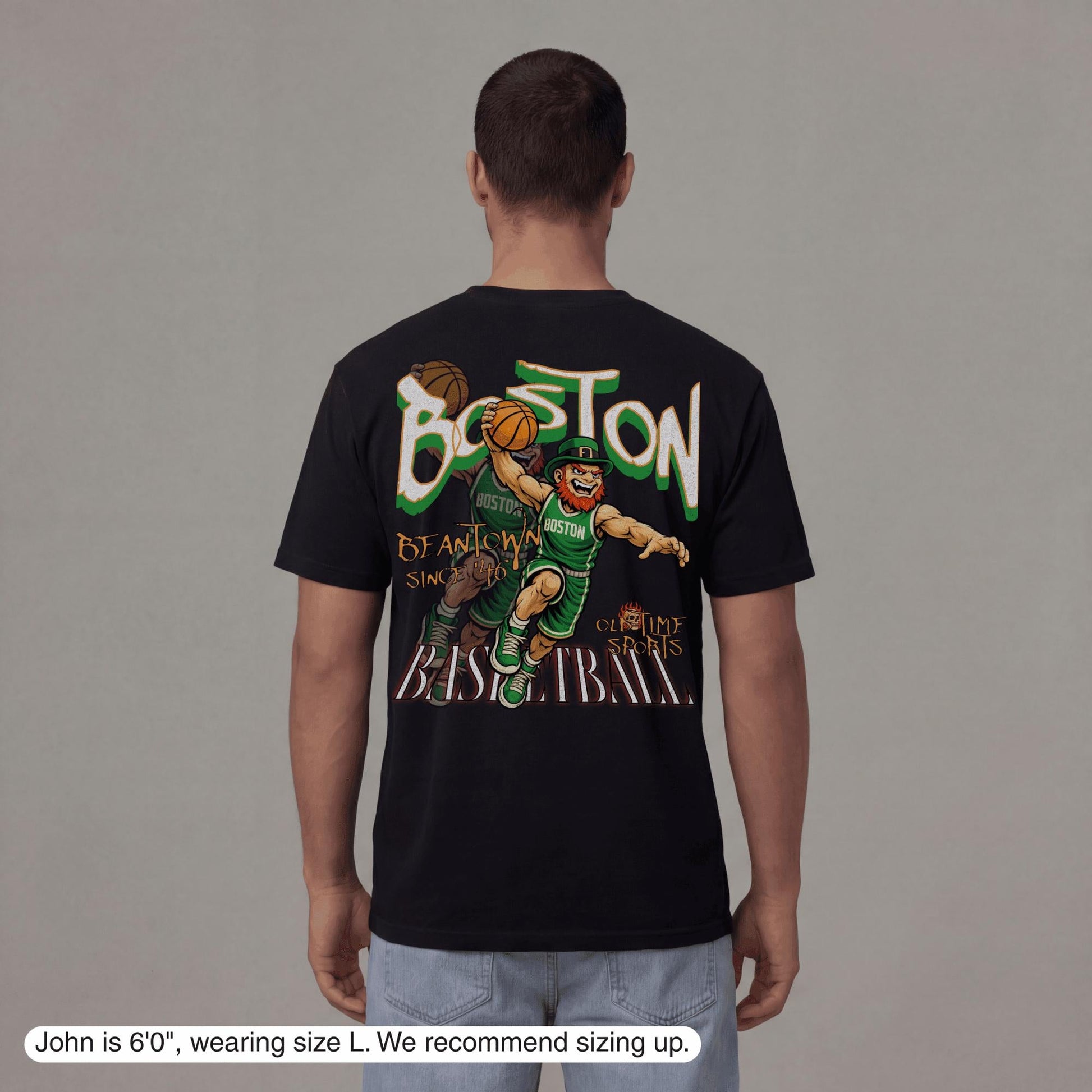 Boston Dunkman T-Shirt - Old Time Sports