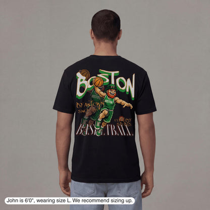 Boston Dunkman T-Shirt - Old Time Sports