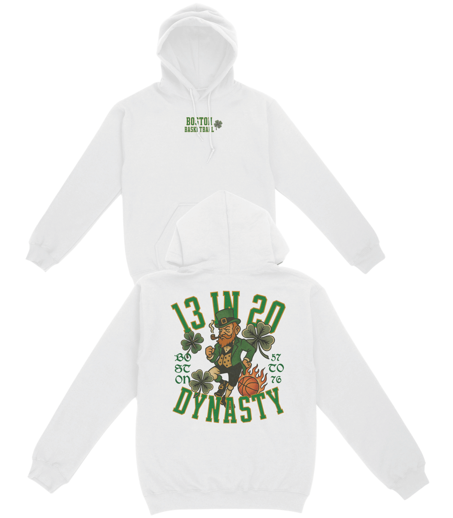 Boston Dynasty Basic Hoodie - Old Time Sports