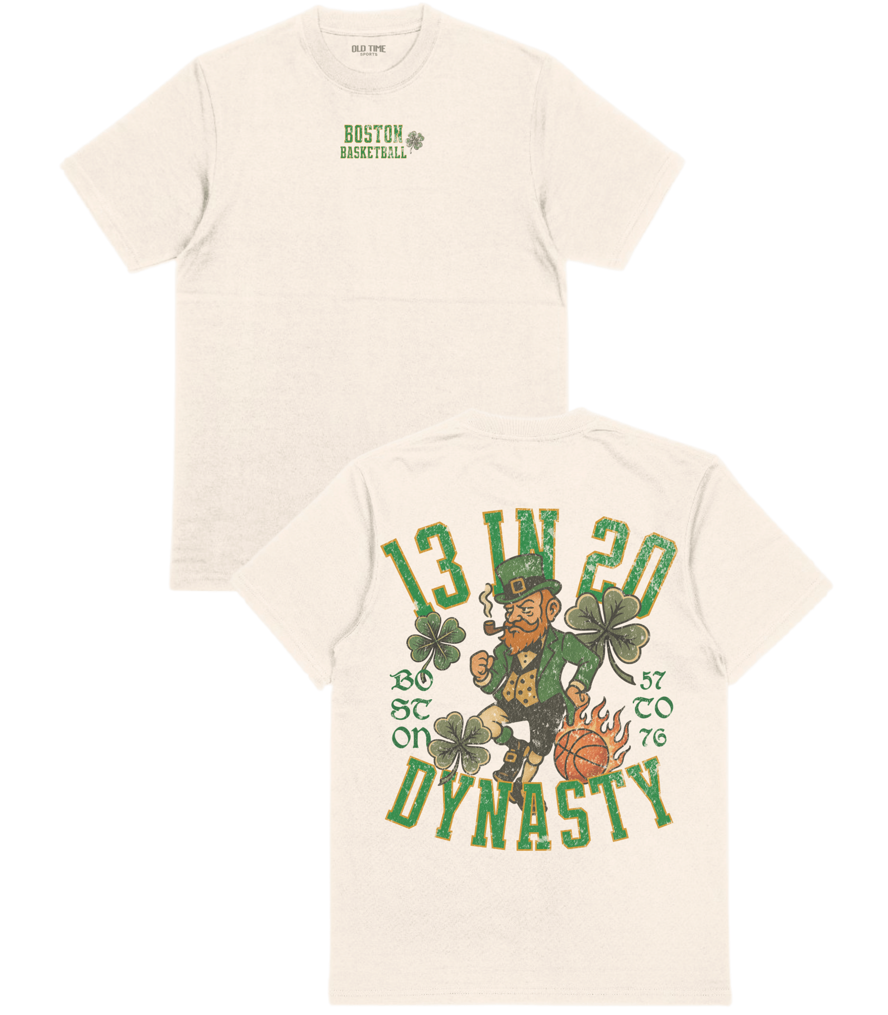 Boston Dynasty v1 T-Shirt - Old Time Sports