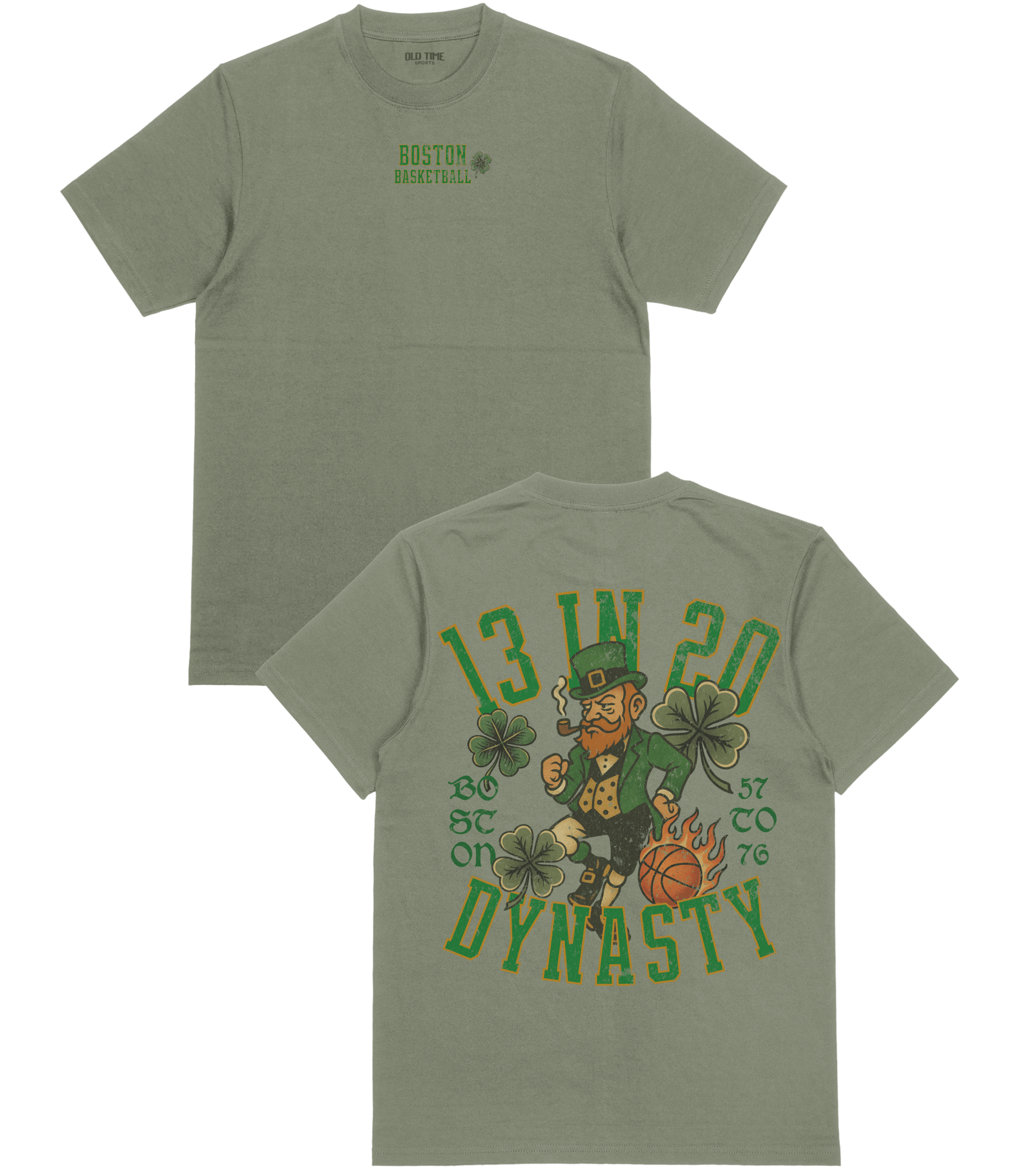 Boston Dynasty v1 T-Shirt - Old Time Sports