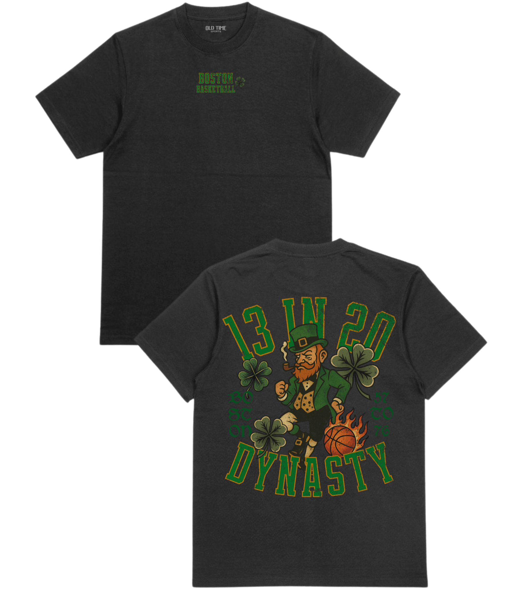 Boston Dynasty v1 T-Shirt - Old Time Sports