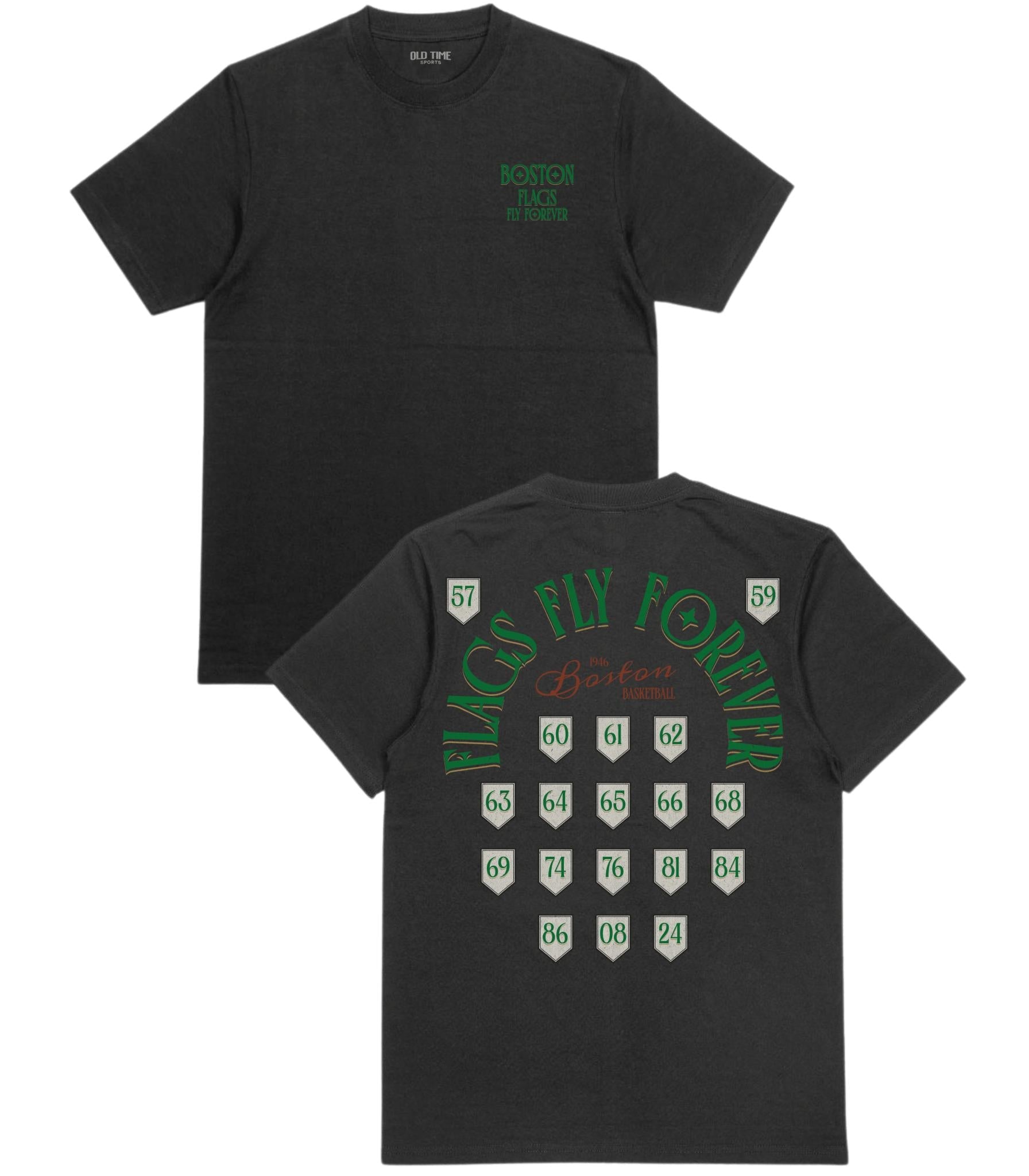 Boston Flags Fly Forever T-Shirt