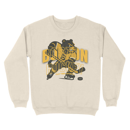 Boston Hockey Basic Crewneck - Old Time Sports