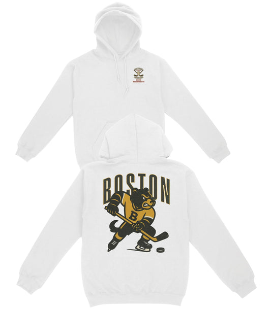 Boston Hockey v1 Basic Hoodie
