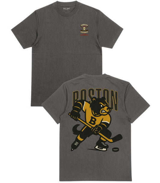 Boston Hockey v1 T-Shirt - Old Time Sports