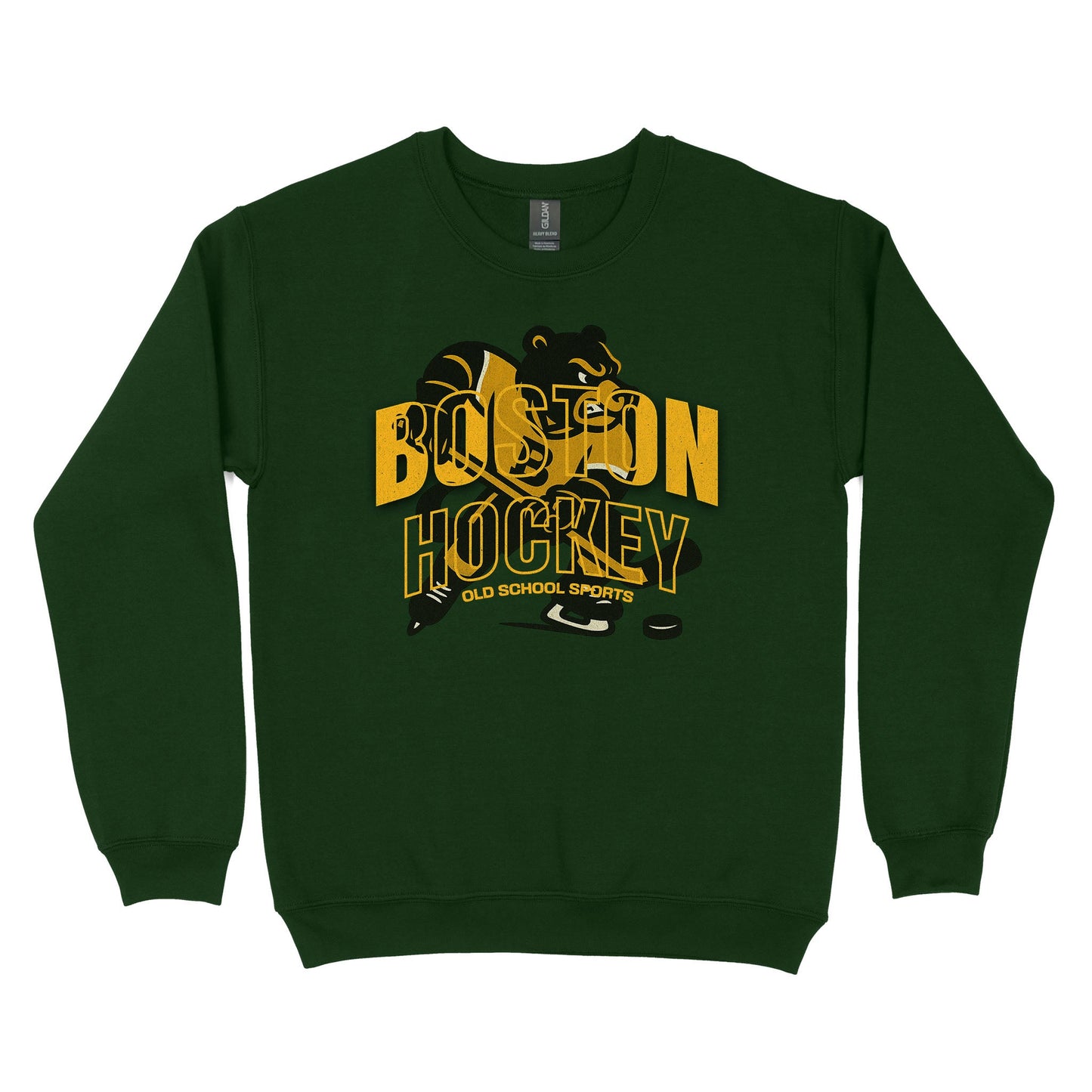 Boston Hockey YOUTH Crewneck - Old Time Sports