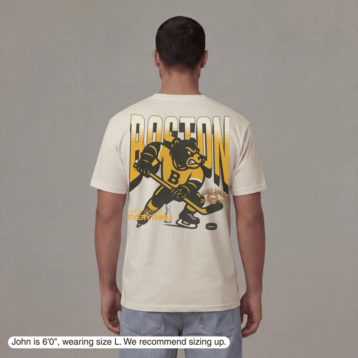 Boston Playoff Hockey T-Shirt - Old Time Sports