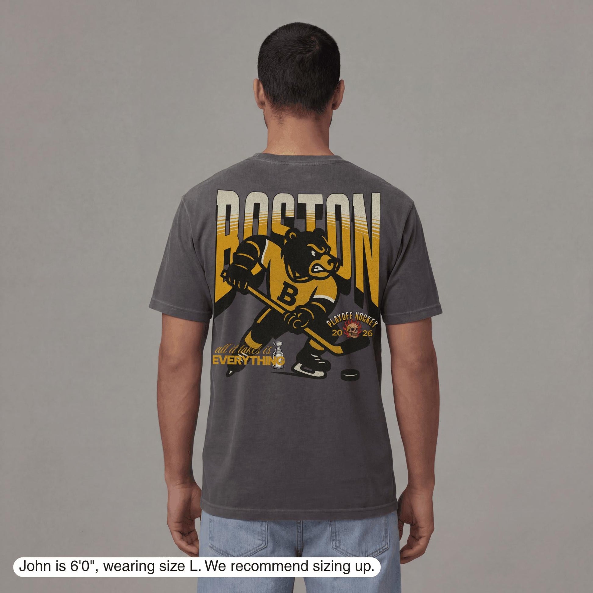 Boston Playoff Hockey T-Shirt - Old Time Sports