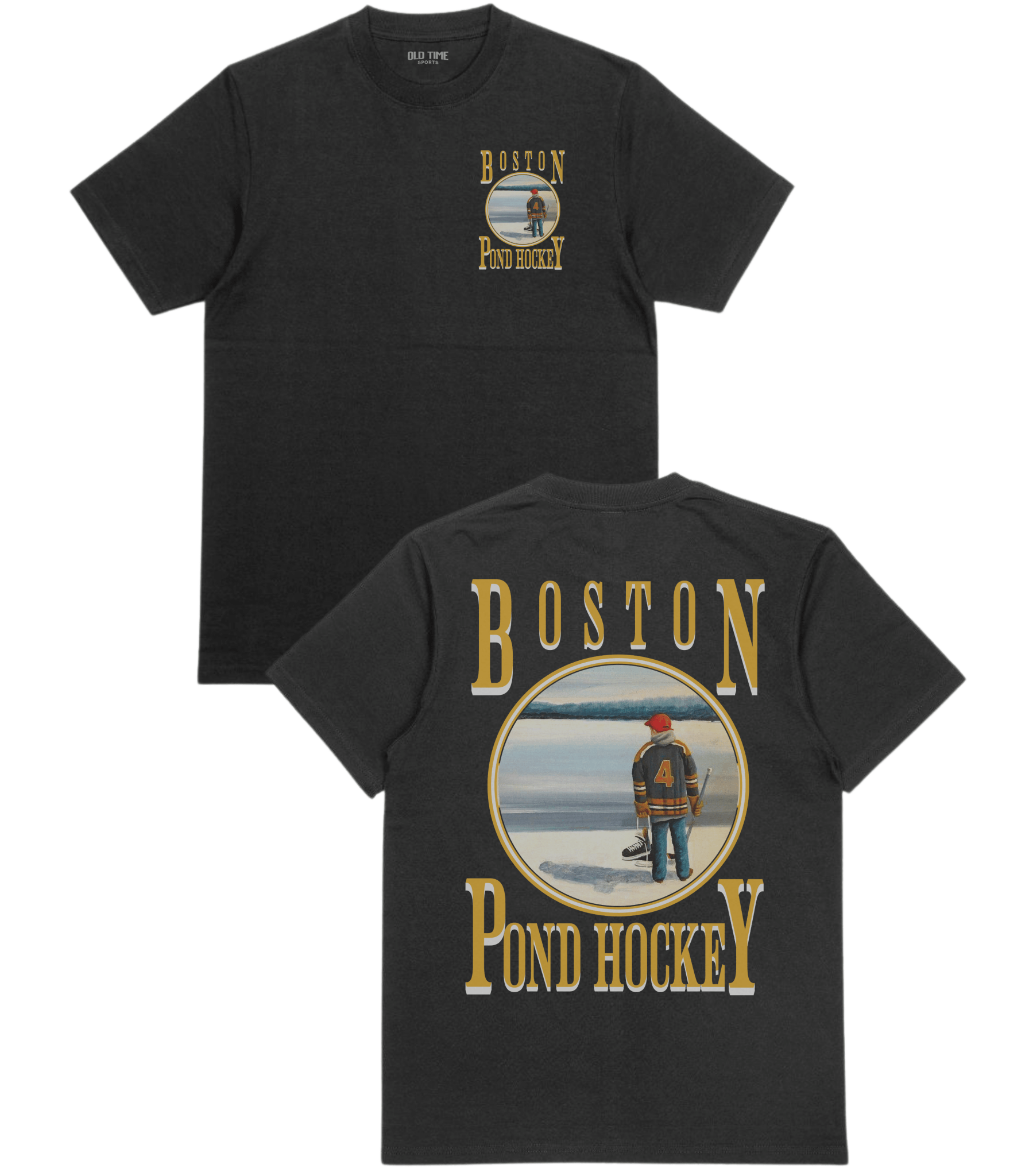 Boston Pond Hockey T-Shirt - Old Time Sports