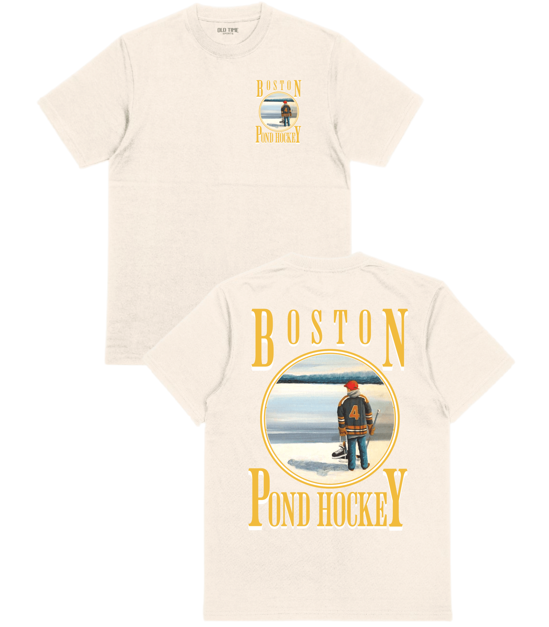 Boston Pond Hockey T-Shirt - Old Time Sports