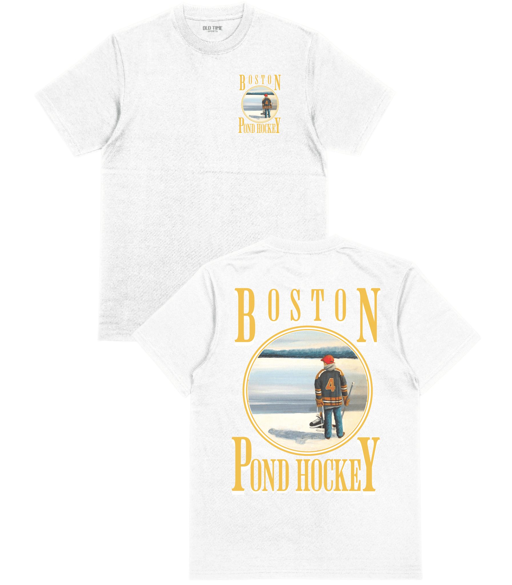 Boston Pond Hockey T-Shirt - Old Time Sports