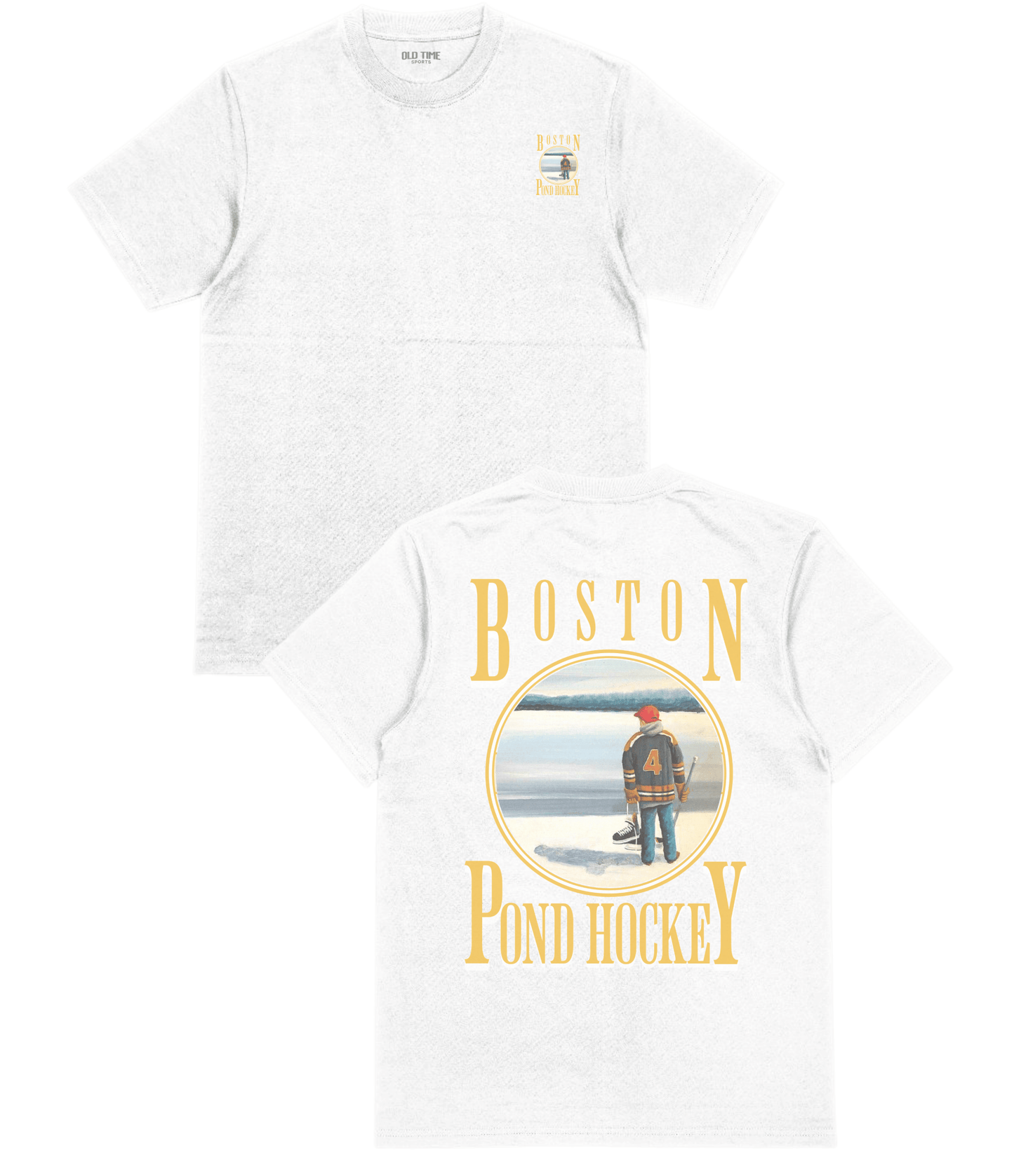 Boston Pond Hockey T-Shirt - Old Time Sports