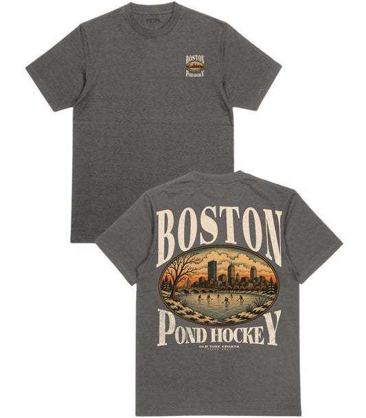 Boston Pond Hockey T-Shirt - Old Time Sports