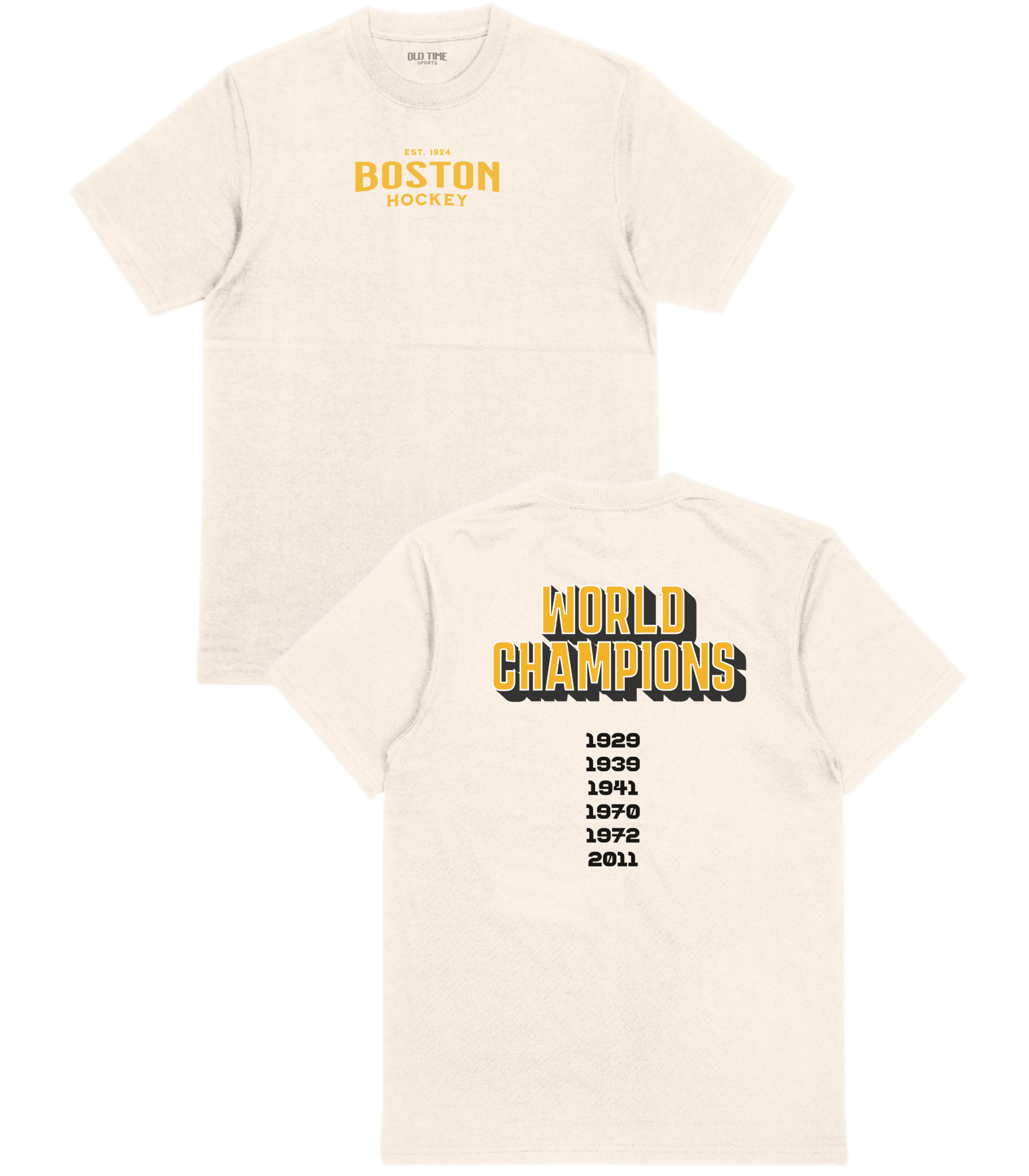 Boston World Champions T-Shirt - Old Time Sports