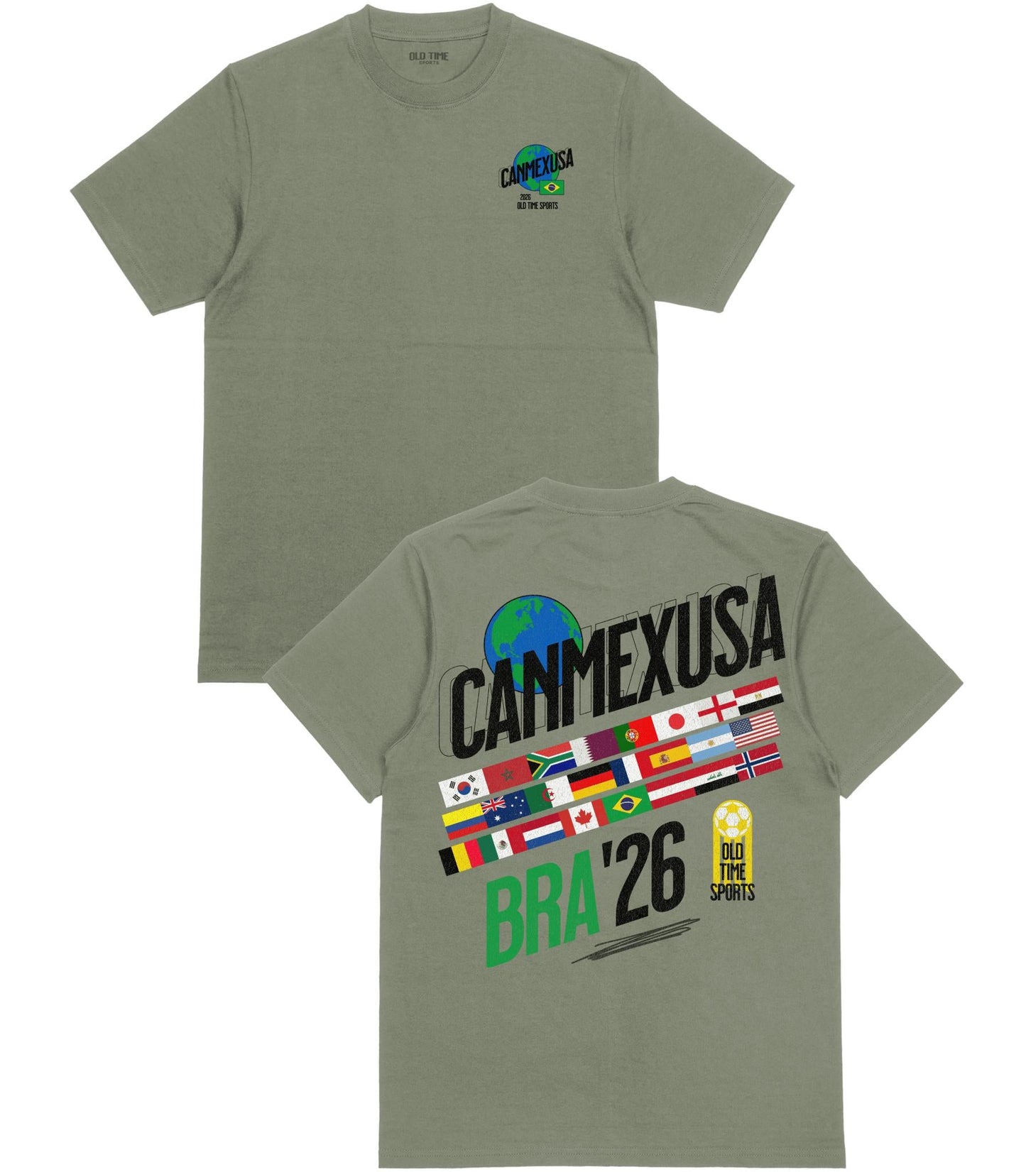 BRA'26 Soccer T-shirt - Old Time Sports