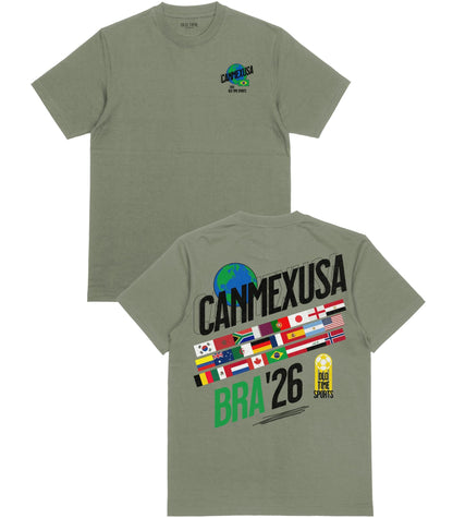 BRA'26 Soccer T-shirt - Old Time Sports