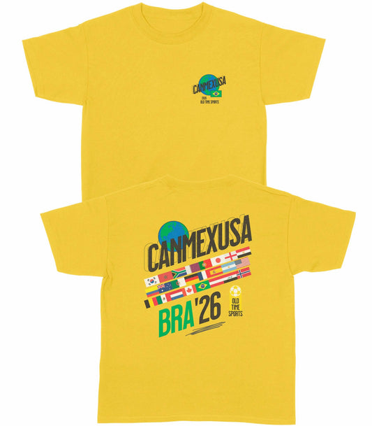 BRA'26 Soccer YOUTH T-Shirt - Old Time Sports