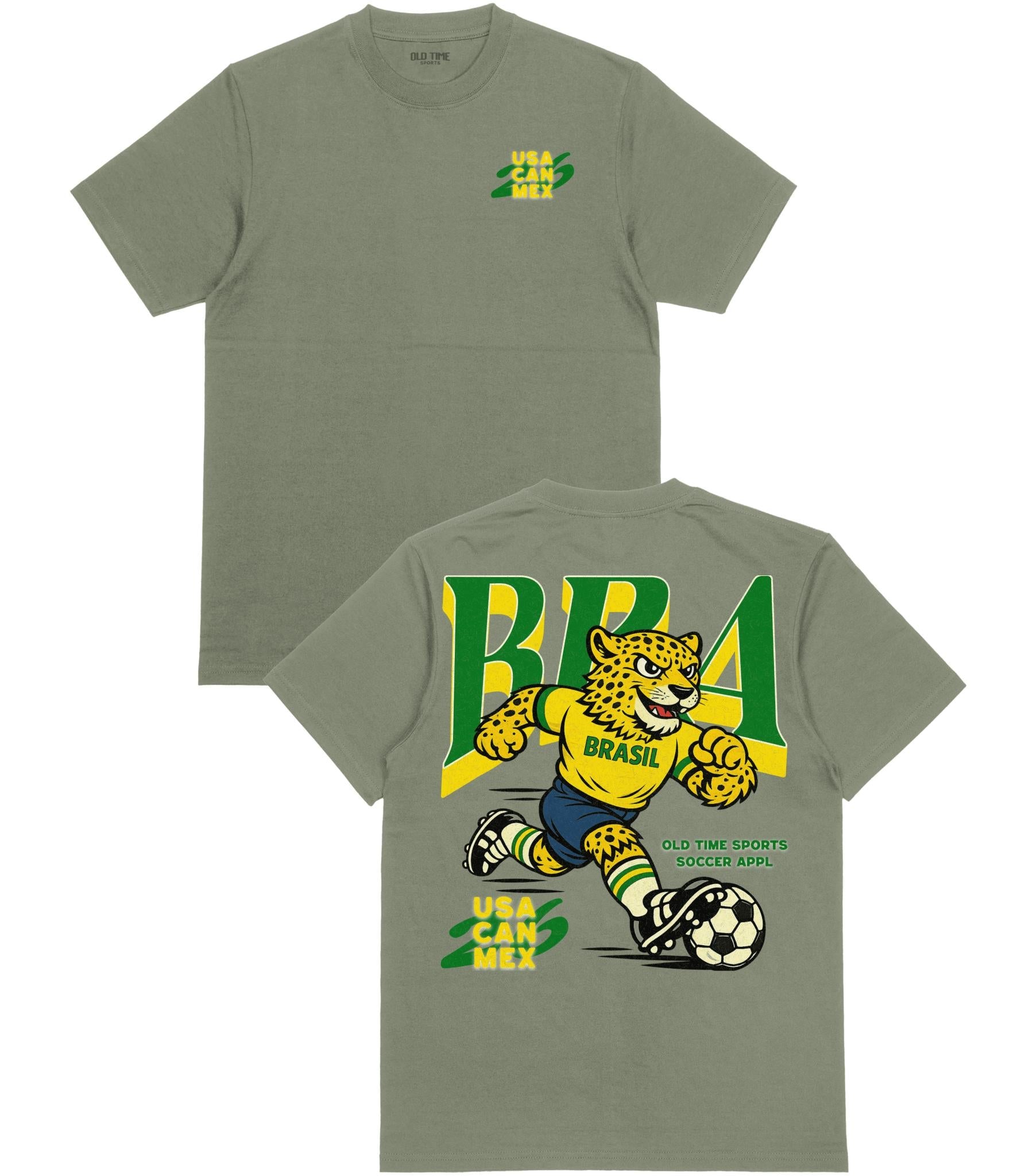 Brasil Soccer Team T-shirt - Old Time Sports