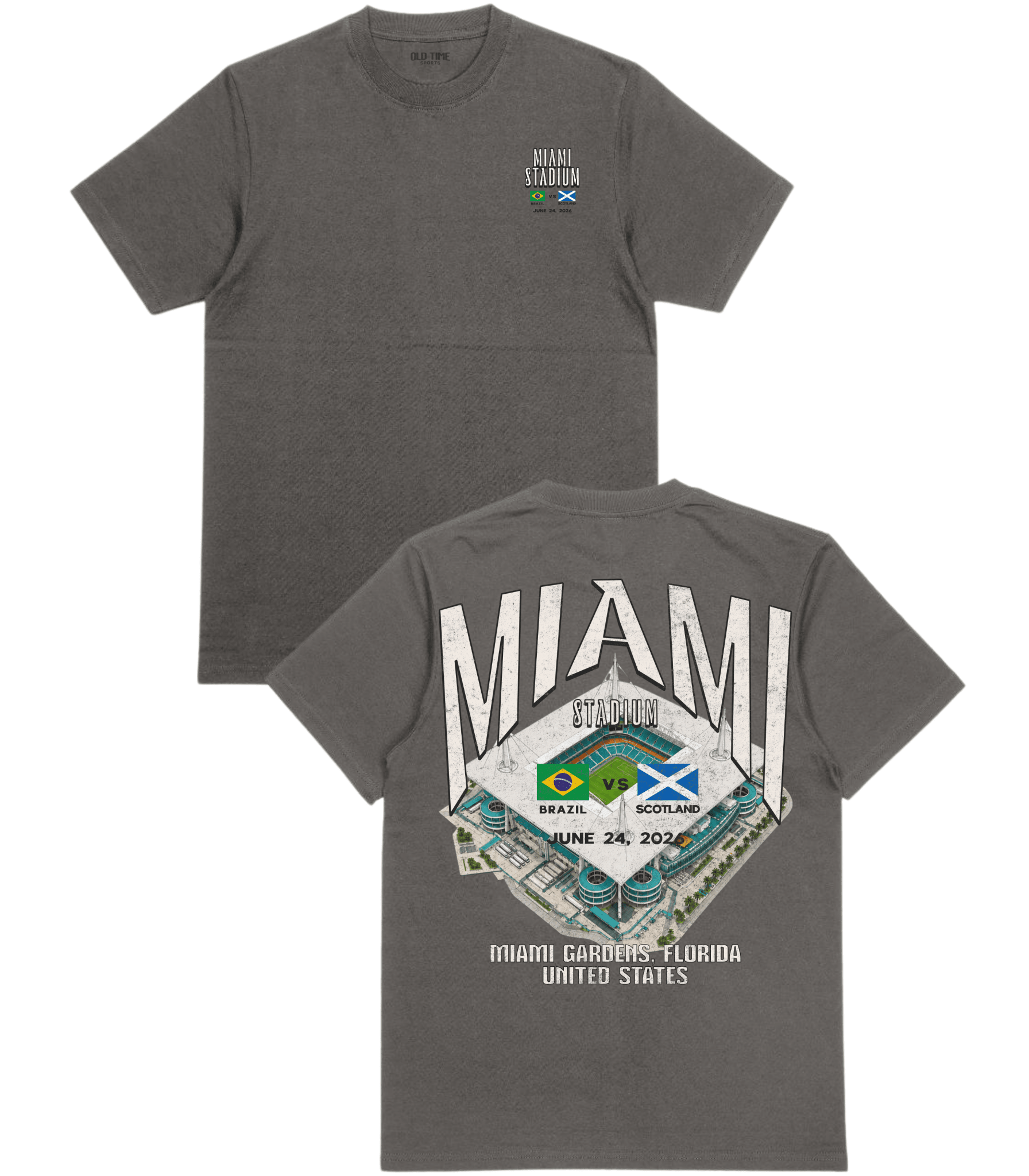 Brazil VS Scotland T-Shirt - Old Time Sports