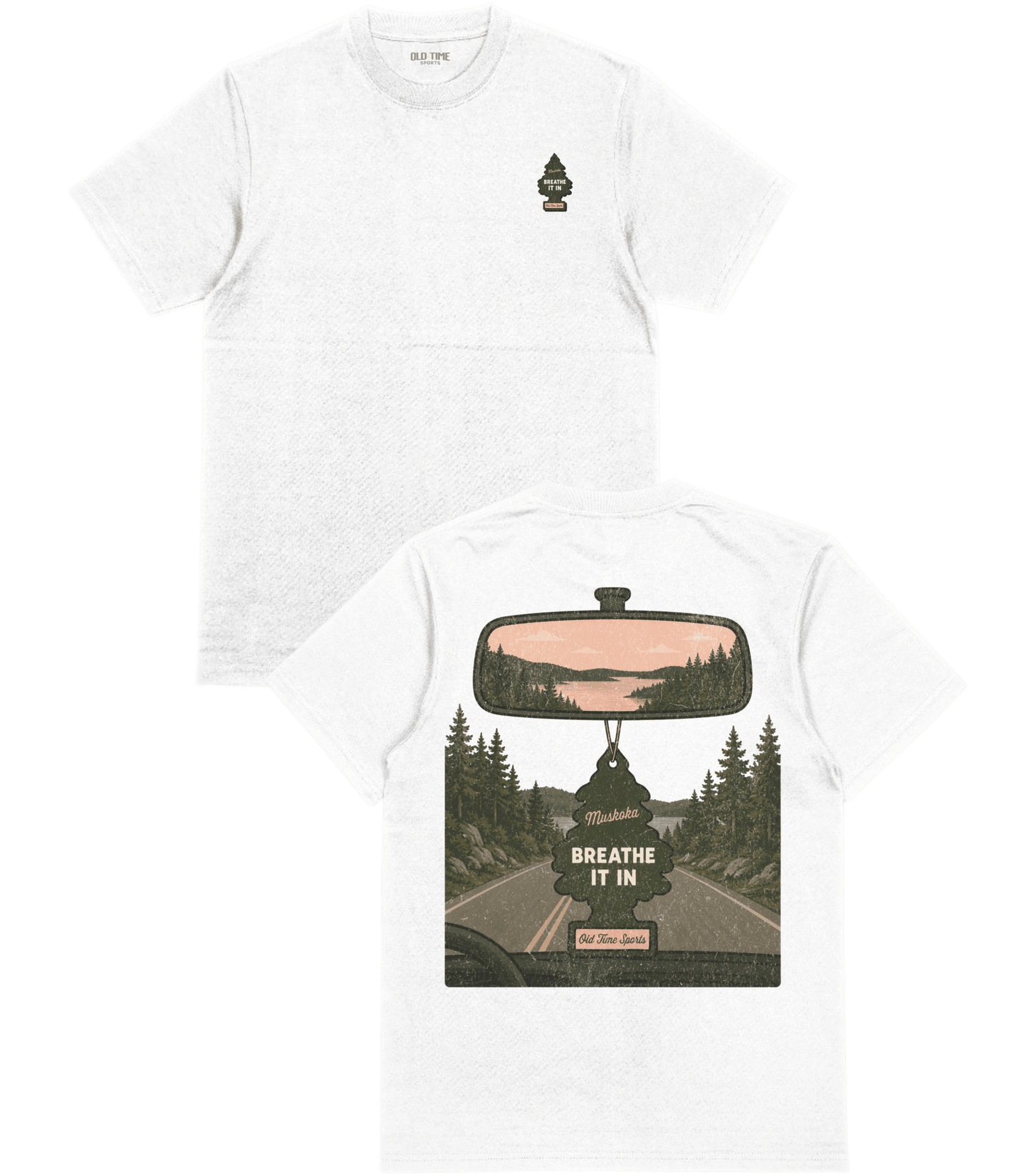 Breathe It In T-Shirt - Old Time Sports