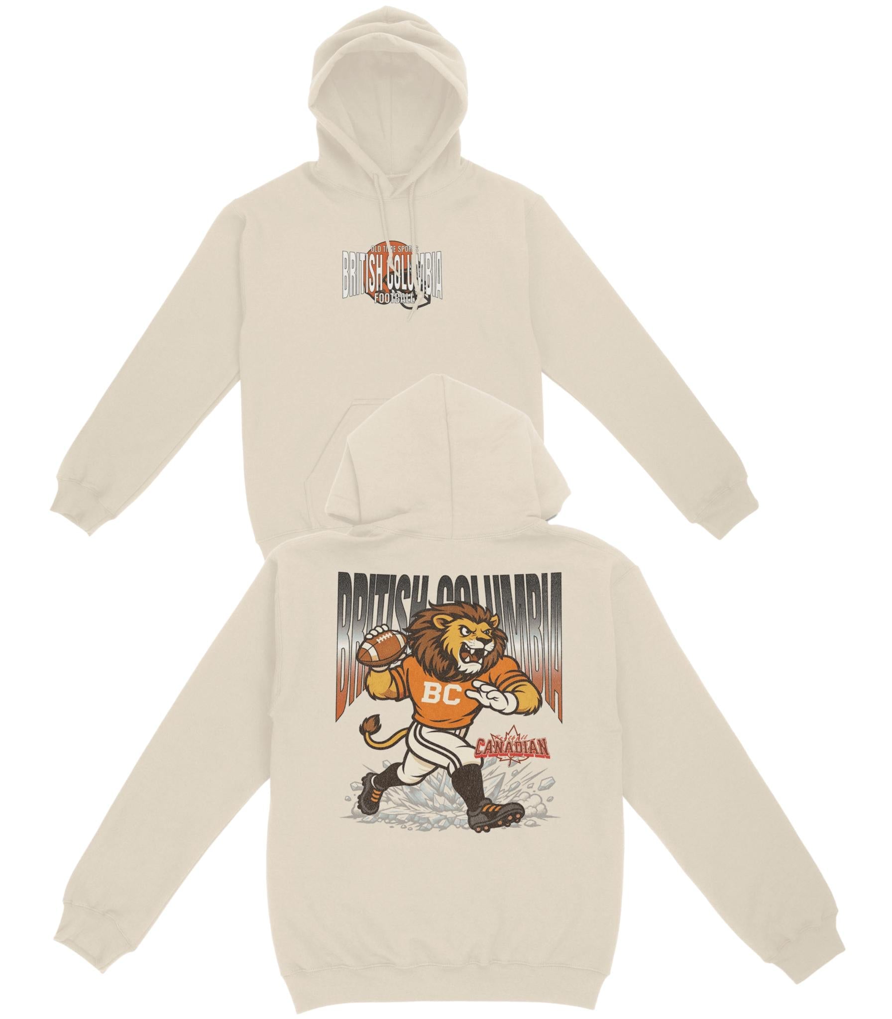 British Columbia Football Basic Hoodie - Old Time Sports