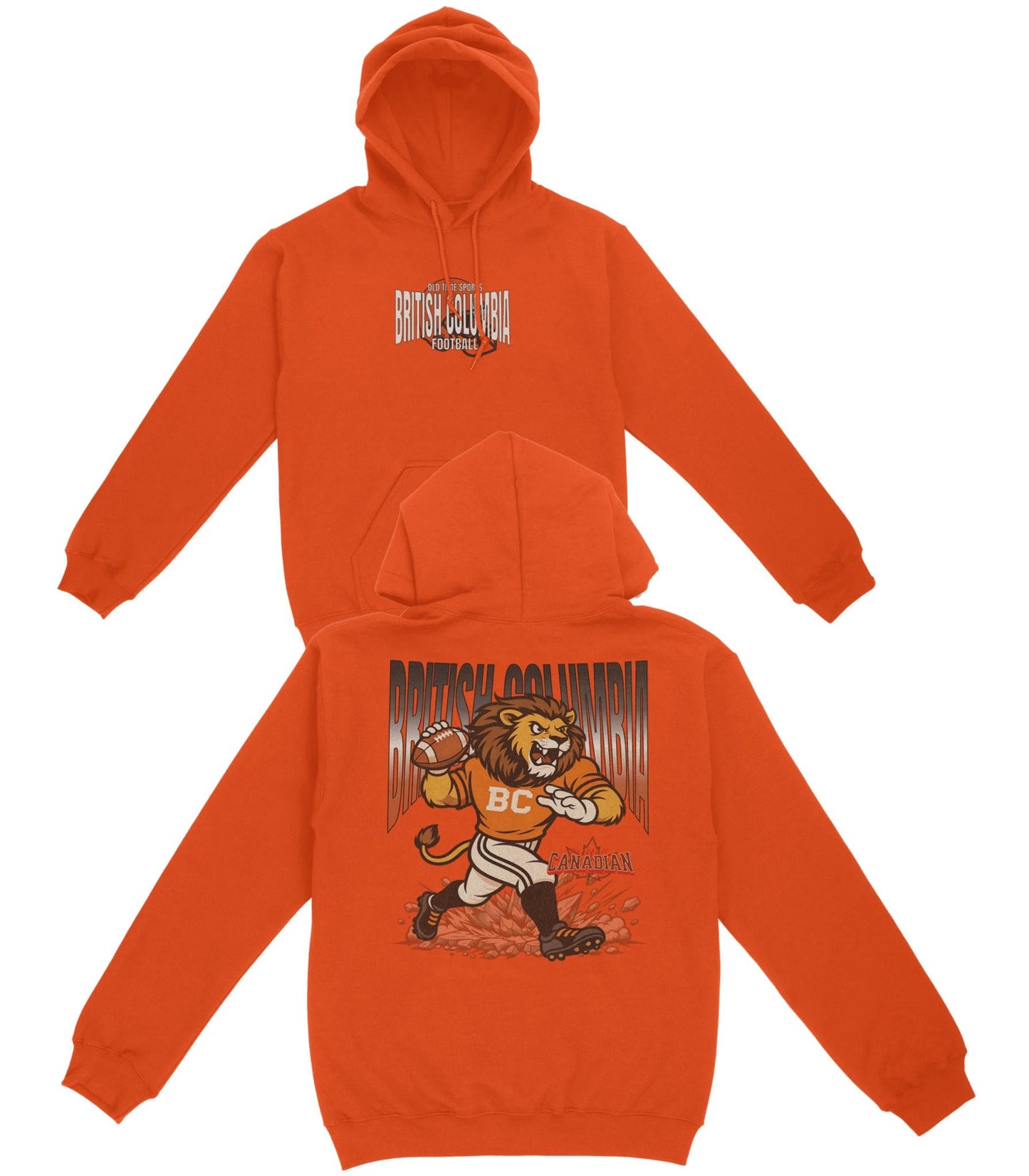 British Columbia Football Basic Hoodie - Old Time Sports
