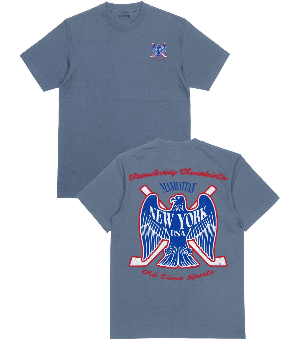 Broadway Blueshirts T-Shirt - Old Time Sports
