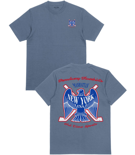 Broadway Blueshirts T-Shirt - Old Time Sports