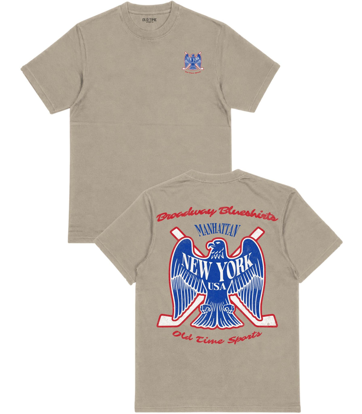 Broadway Blueshirts T-Shirt - Old Time Sports