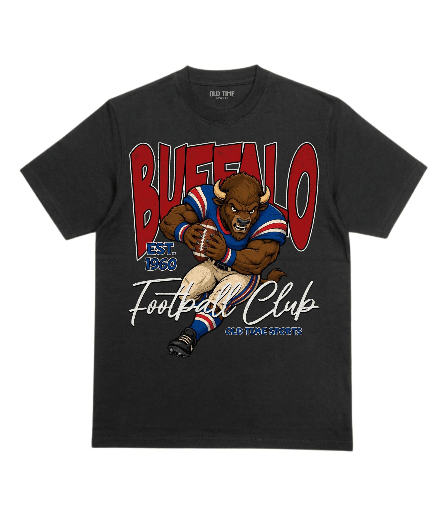 Buffalo Football 1960 v2 T-Shirt - Old Time Sports