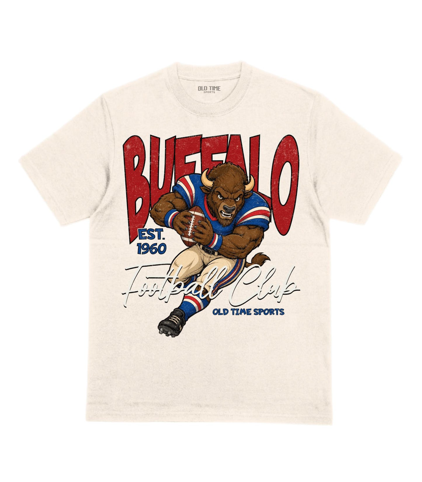 Buffalo Football 1960 v2 T-Shirt - Old Time Sports