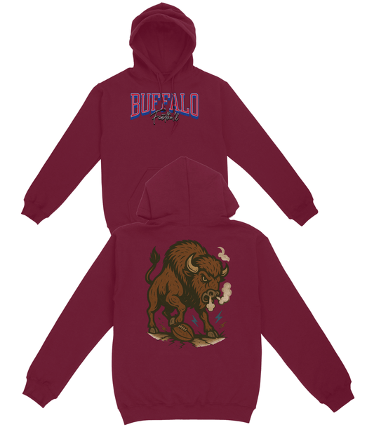 Buffalo Football Basic Hoodie - Old Time Sports