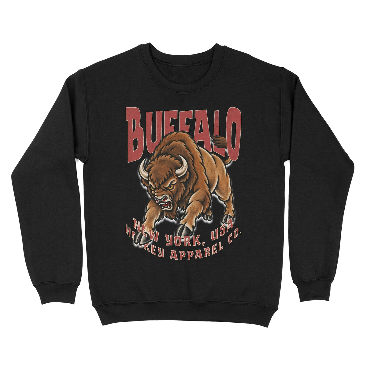 Buffalo Hockey Appl. Crewneck - Old Time Sports