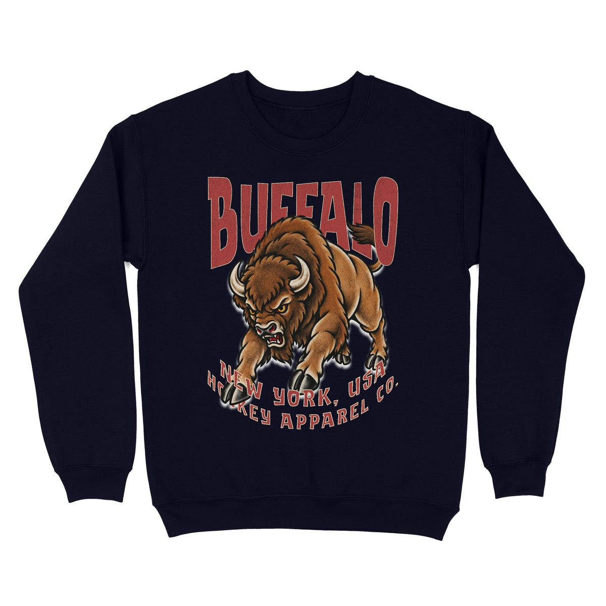 Buffalo Hockey Appl. Crewneck - Old Time Sports
