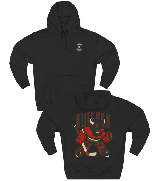Buffalo Hockey v1 Hoodie - Old Time Sports