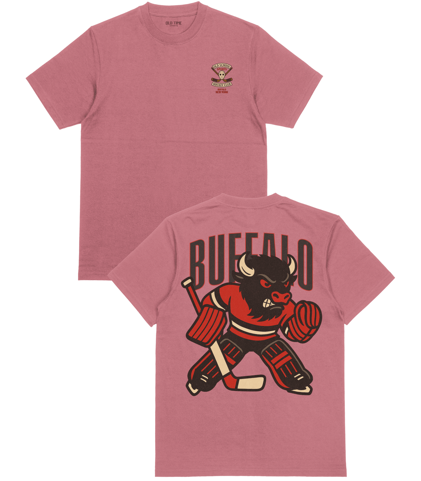 Buffalo Hockey v1 T-Shirt - Old Time Sports