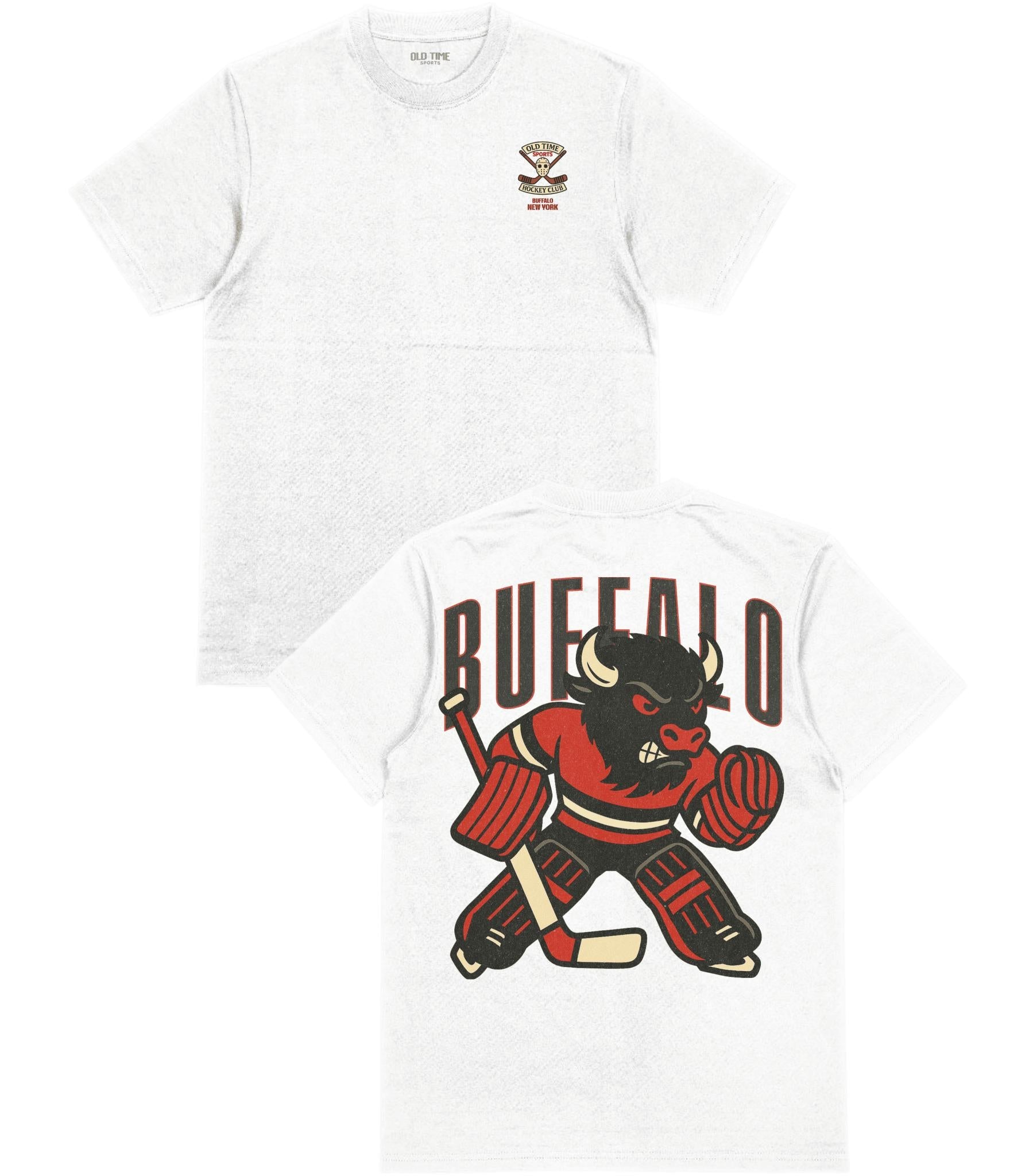 Buffalo Hockey v1 T-Shirt - Old Time Sports
