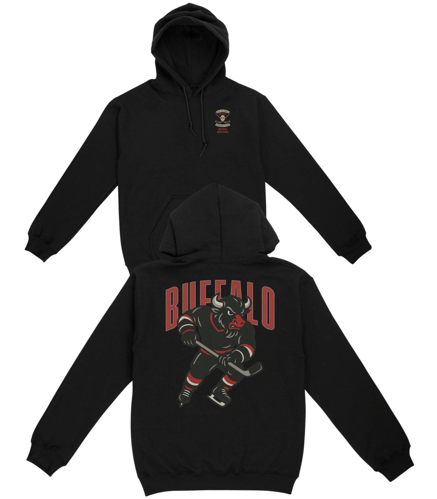 Buffalo Hockey v2 Basic Hoodie