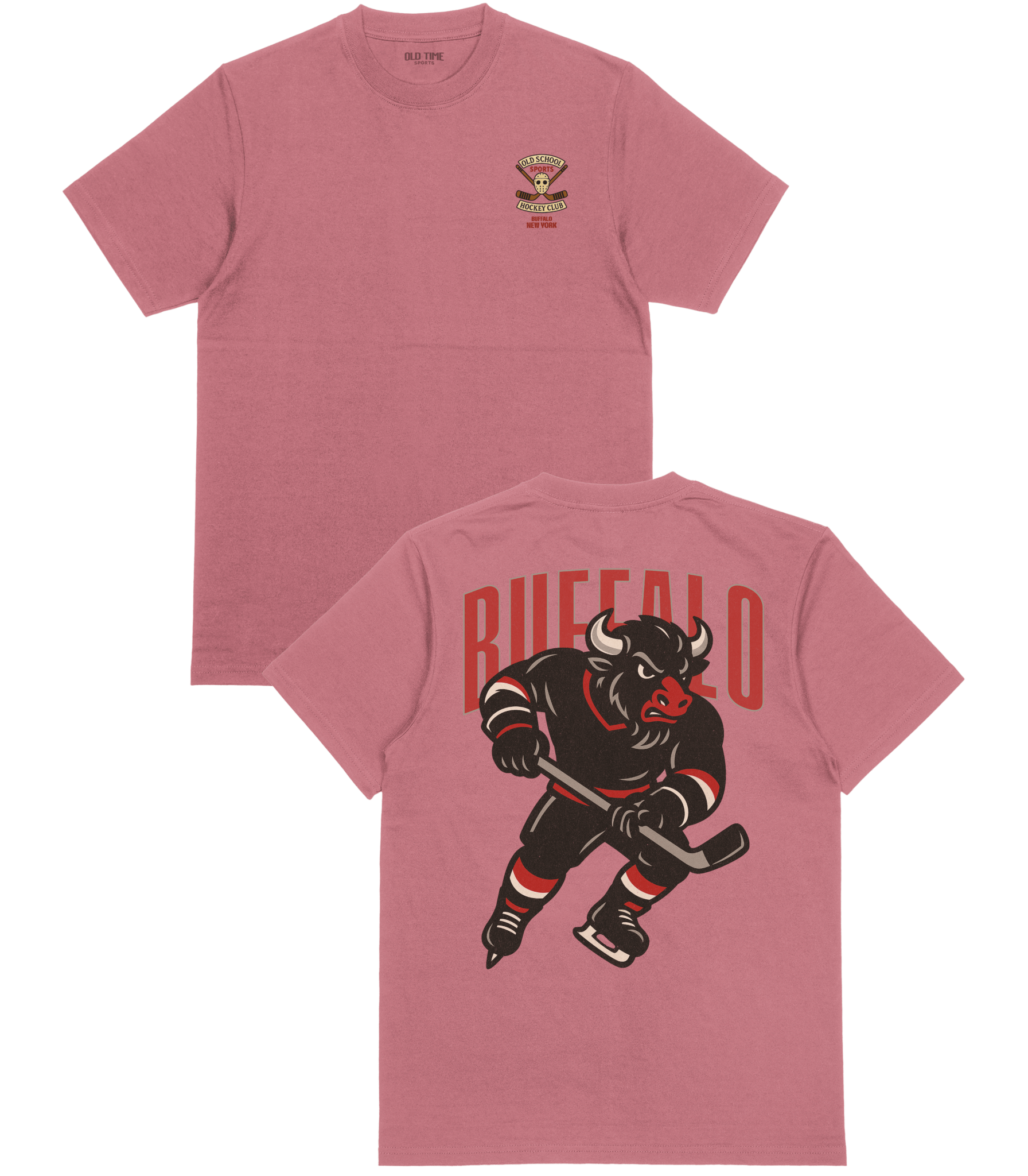 Buffalo Hockey v2 T-Shirt - Old Time Sports