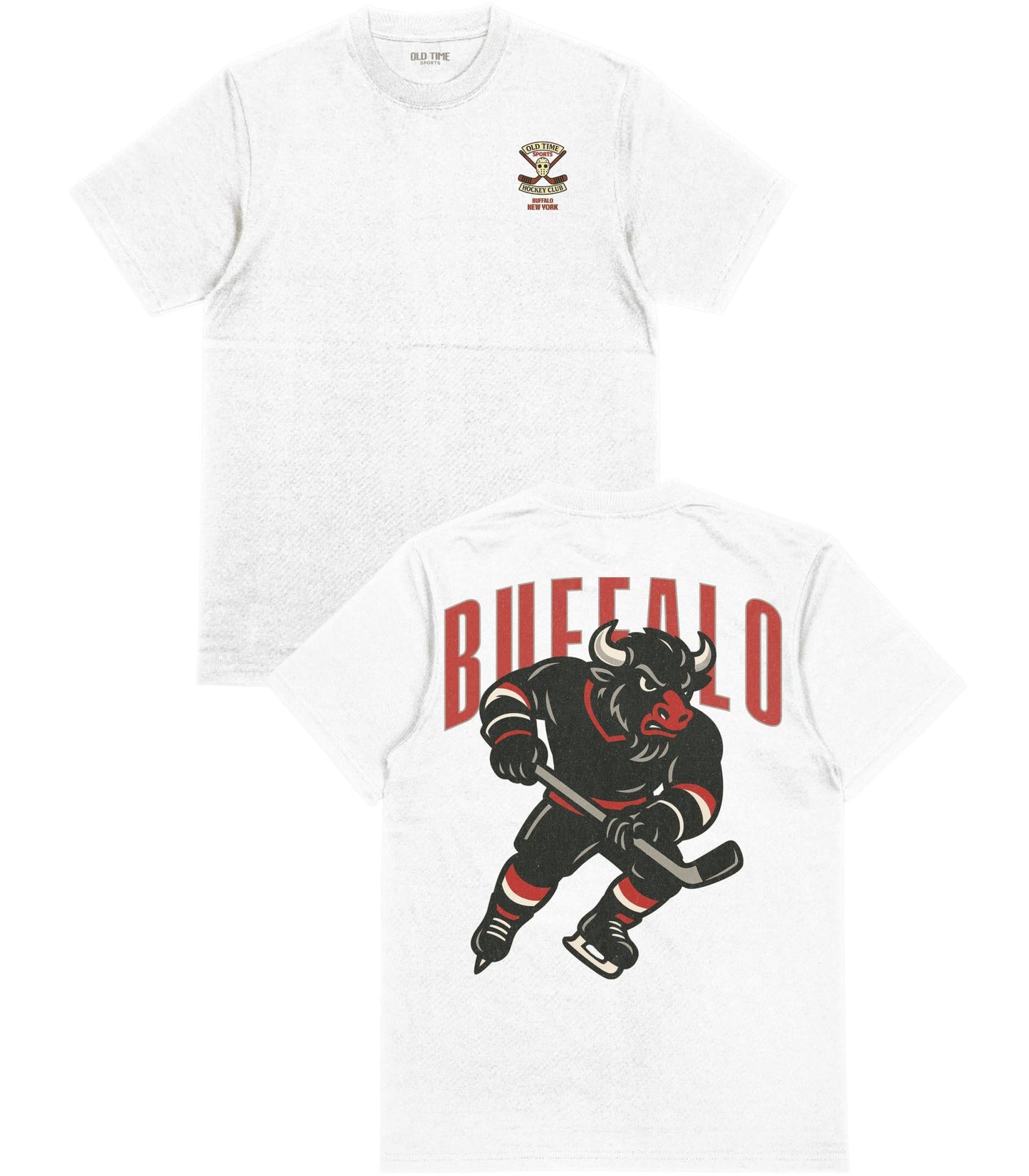 Buffalo Hockey v2 T-Shirt - Old Time Sports