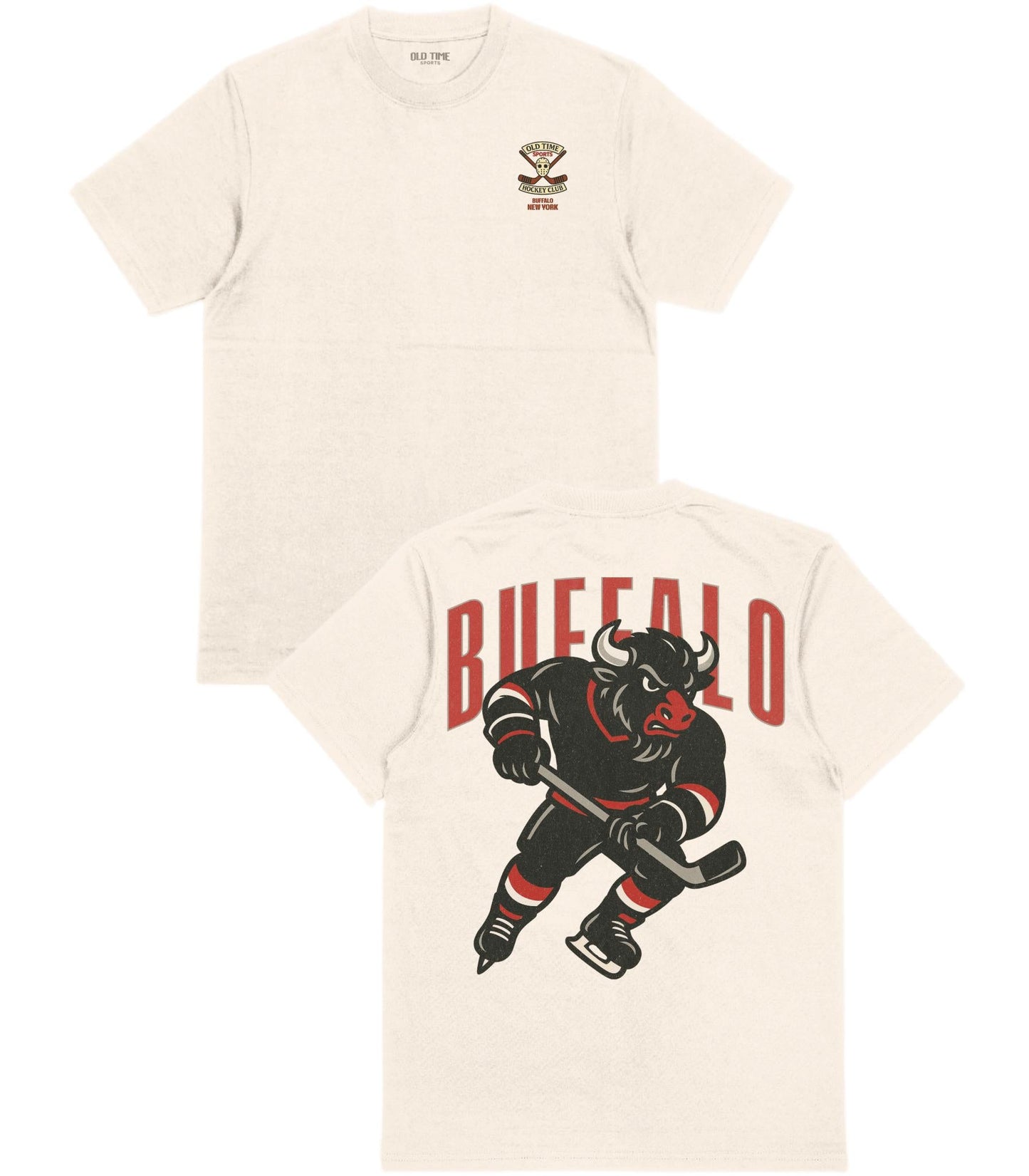 Buffalo Hockey v2 T-Shirt - Old Time Sports